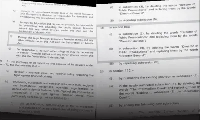 Financial Crime Commission Bill : le PM reste maître dans la nomination du directeur général