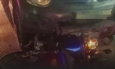 Bois-Pignolet : un véhicule de la police percute une motocyclette