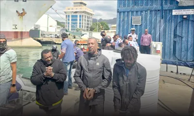 Opération au large de la côte ouest : Rs 175 millions de drogue et une arme à feu saisies en mer