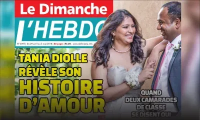 Voici la Une de Le Dimanche / L'Hebdo