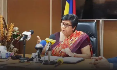 Suivez la conférence de presse de Leela Devi Dookun-Luchoomun