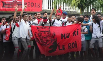 Lauréats cuvée 2017 : « Nou ki leroi », s’exclament des élèves du collège Royal de Curepipe