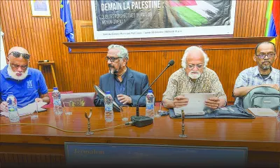Débats à la mairie de Port-Louis - Palestine : quelles perspectives de paix?