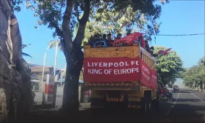 Défilé de l'Official Liverpool Supporters Club de Maurice