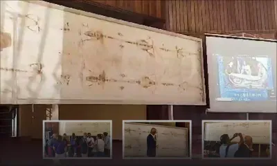 Le Plaza accueille une réplique du Linceul de Turin 