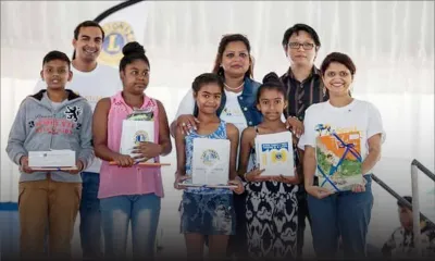 Greeting cards collection launched by Lions Club Curepipe