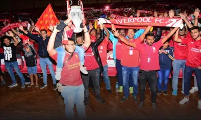 CI - Ambiance avant le match à Réduit : les fans mauriciens de Liverpool rêvent d'un sixième trophée 