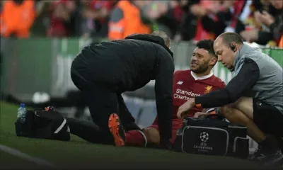 Liverpool: vers une fin de saison pour Oxlade-Chamberlain