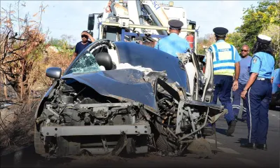 Beau-Plan : deux morts et trois blessés dans un accident