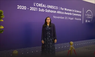 « For Women In Science 2021 » : la Mauricienne Bibi Sharmeen Jugreet sacrée