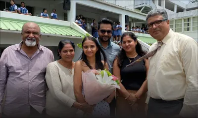 Cheshta Randhay, la première lauréate du collège Lorette de St-Pierre