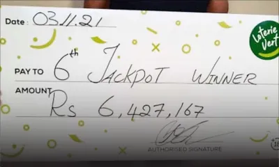 Loterie Vert : un retraité des Plaines-Wilhems se partage le gros lot de Rs 13 millions