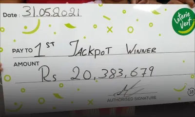 Loterie Vert : un père de famille de Quatre-Bornes est l’un des trois gagnants qui se partagent Rs 60 M