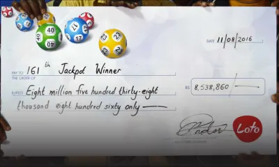 Loto: 10 Portlouisiens se partagent Rs 8,5 millions