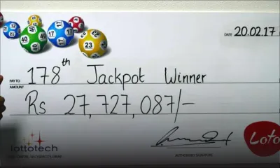 Loto : le gagnant du jackpot de Rs 27, 7 M «partagera son argent avec sa famille» et souhaite aider des jeunes
