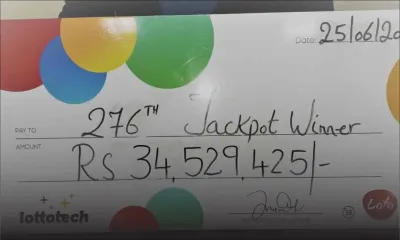 Loto : il remporte Rs 34,5 millions grâce aux dates d'anniversaire de ses proches