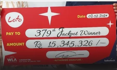 Il remporte Rs 15,3 M : «Gagn frison, trambleman, transpire. Madam dir mwa mo pe fer joke…»