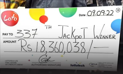 Loto : un taximan de la capitale remporte Rs 18, 3 millions 