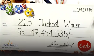 Loto : un habitant du Nord remporte Rs 47,4 millions