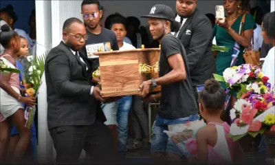 [En images] Funérailles d’Andy Selmour à Roche-Bois : ses proches lui rendent un dernier hommage