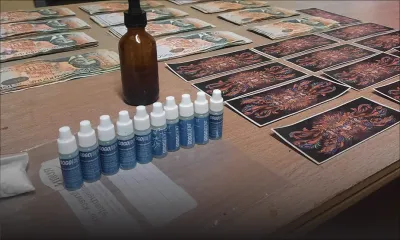 Sodnac : de la cocaïne, du LSD et de l’argent saisis 