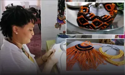Entreprenariat - Bijoux en micro-macramé : La vente en ligne comme bouée de sauvetage pour Ornellia Hector