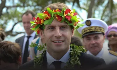 A Ouvéa, Macron joue l'apaisement des coeurs et des mémoires