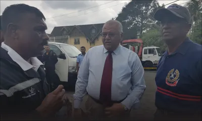 Mahen Jhugroo après l’incendie à Shoprite : «Il faut établir un protocole entre la police et les pompiers»