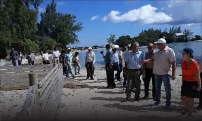 Grand-Baie : Mahen Jhugroo annonce qu’un passage vers la plage sera désobstrué