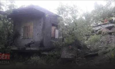 Glissement de terrain à Tranquebar : une troisième maison s’effondre