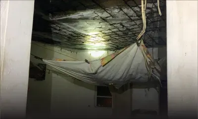 Plaine-Verte : Le plafond d’une maison s’effondre et fait un blessé