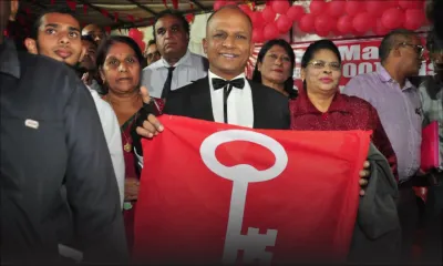 Congrès du PTr : apparition surprise de «Mr Malin»