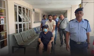 Mamy Ravatomanga a subi des examens médicaux à l’hôpital PMOC avant son transfert à la prison de Melrose