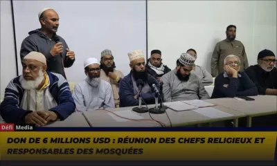 Don de 6 millions USD : réunion des chefs religieux et responsables des mosquées