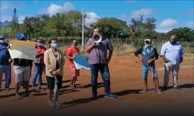 Richelieu : marche pacifique pour la réouverture de la voie fermée par les travaux du Metro Express depuis un an 