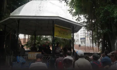 Plaine-Verte: des politiciens sur la plateforme des marchands ambulants