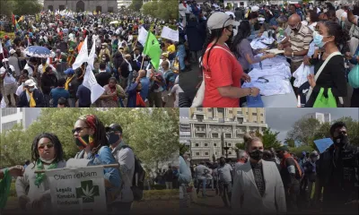 [En images] Manif de Kolektif Konversasion Solider à Port-Louis