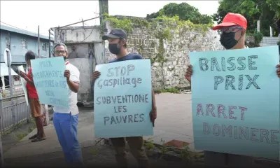 Chemin-Grenier : manifestation pacifique contre les récentes hausses de prix