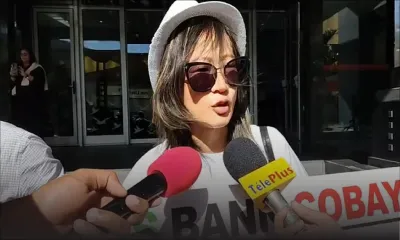 En direct devant le bâtiment Pailles- en-Queue, Port-Louis : manifestation contre la "répression syndicale"