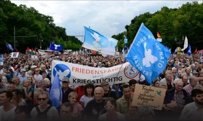 Berlin : des milliers de manifestants en soutien à Gaza