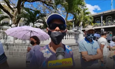 Manifestation : l’Asosasyon Peser Lakot déplore la 'faible compensation' allouée aux pêcheurs souhaitant retourner leur carte de pêche 
