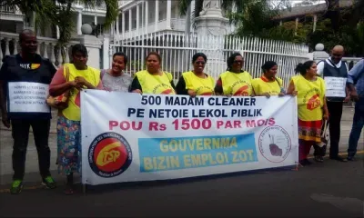« Cleaners » dans les écoles : Reaz Chuttoo déplore la lenteur des démarches administratives concernant la hausse de salaire