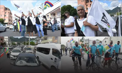 Rallye de protestation contre la flambée des prix des carburants : quelques images avant le départ 