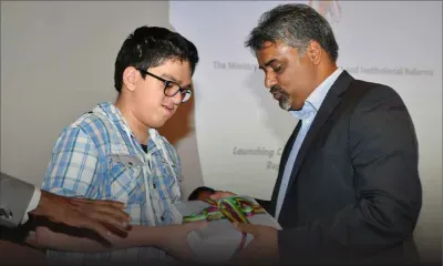 La version en braille de la Constitution désormais disponible