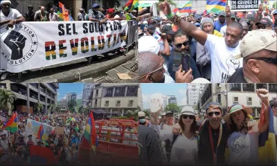 [En images] Rassemblement de l’Opposition et de plateformes citoyennes devant la mairie de Port-Louis : des manifestants déjà sur place