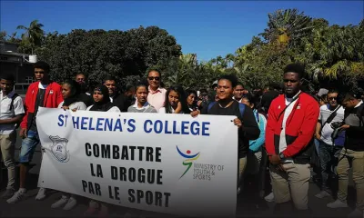 Combattre la drogue par le sport : Les étudiants du collège St-Helena se mobilisent