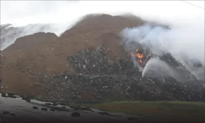 Incendie à Mare-Chicose : des arrangements effectués pour faire venir un d’avion bombardier d’eau