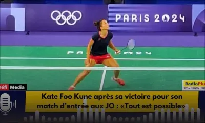 Kate Foo Kune après sa victoire pour son match d’entrée aux JO : «Tout est possible»