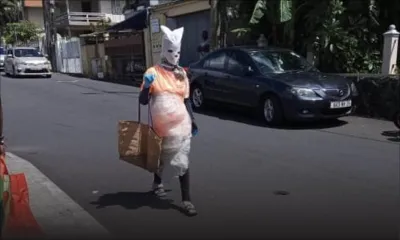 COVID-19 : Un masque qui sort de l’ordinaire pour se protéger 