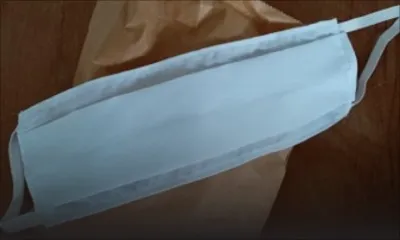 Dans une pharmacie du Sud : une internaute décrie la vente des masques, cousus à base de 'tetron'